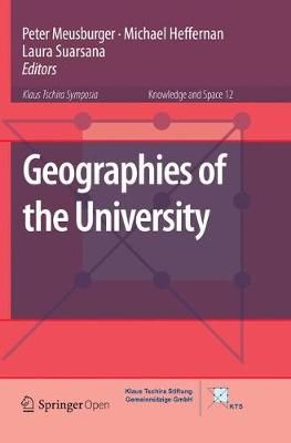 Geographies of the University 9783030092726 (Paperback)