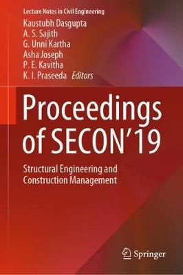 Proceedings of SECON'19 9783030263645 (Hardback)