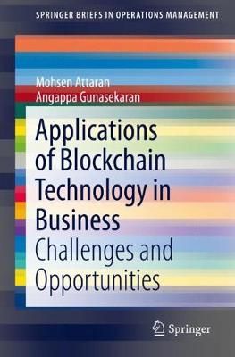 Applications of Blockchain Technology in Business 9783030277970