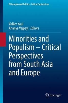 Minorities and Populism 9783030340971 (Hardback)