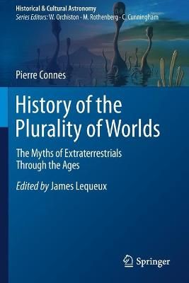 History of the Plurality of Worlds 9783030414504 (Paperback)