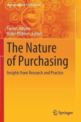 The Nature of Purchasing 9783030435042 (Paperback)