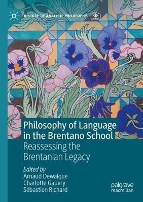 Philosophy of Language in the Brentano School 9783030522131