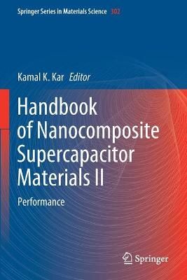 Handbook of Nanocomposite Supercapacitor Materials II 9783030523619