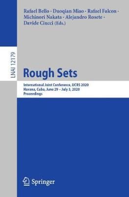 Rough Sets Lecture Notes in Artificial Intelligence 9783030527044
