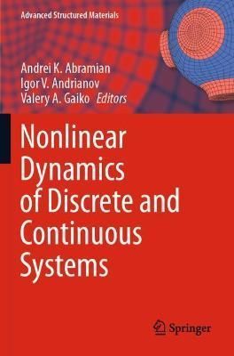 Nonlinear Dynamics of Discrete and Continuous Systems 9783030530082
