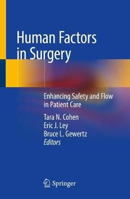 Human Factors in Surgery 9783030531263 (Paperback)