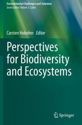 Perspectives for Biodiversity and Ecosystems 9783030577124 (Paperback)