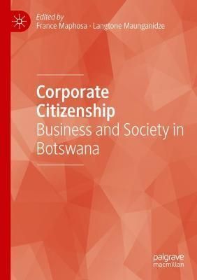 Corporate Citizenship 9783030677688 (Paperback)