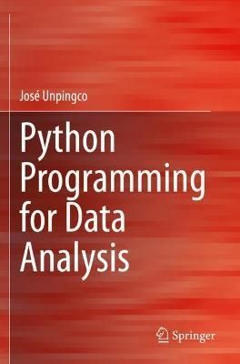 Python Programming for Data Analysis By José Unpingco 9783030689544