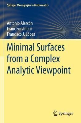 Minimal Surfaces from a Complex Analytic Viewpoint 9783030690588