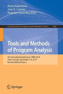 Tools and Methods of Program Analysis 9783030714710 (Paperback)