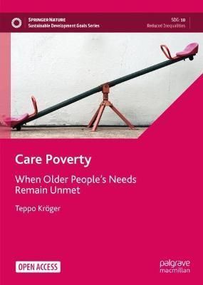 Care Poverty By Teppo Kröger 9783030972455 (Paperback)