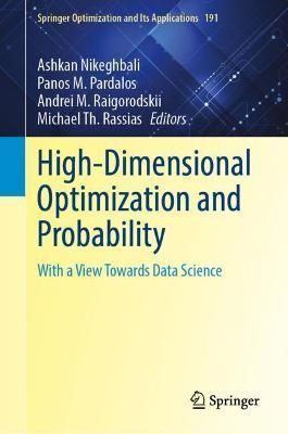 High-Dimensional Optimization and Probability 9783031008313 (Hardback)