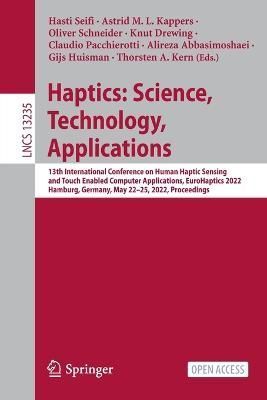 Haptics: Science, Technology, Applications 9783031062483 (Paperback)