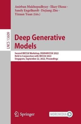 Deep Generative Models 9783031185755 (Paperback)