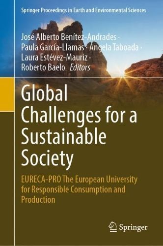 Global Challenges for a Sustainable Society 9783031258398 (Hardback)