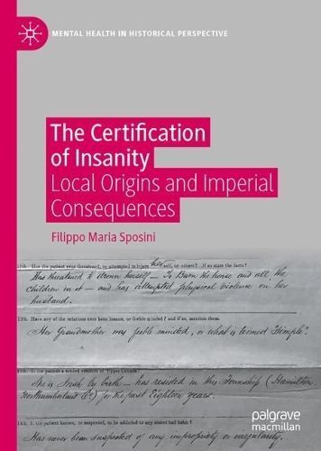 The Certification of Insanity By Filippo Maria Sposini 9783031427411