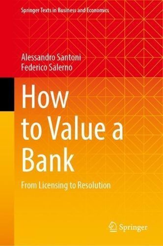 How to Value a Bank By Alessandro Santoni, Federico Salerno (Hardback)