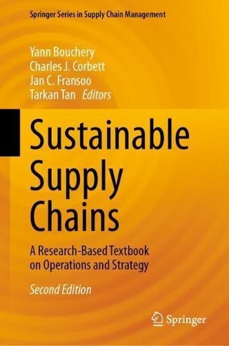 Sustainable Supply Chains 9783031455643 (Hardback)