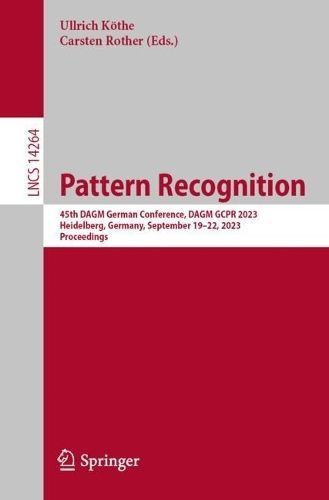 Pattern Recognition 9783031546044 (Paperback)