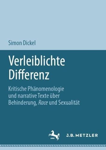 Verleiblichte Differenz By Simon Dickel 9783031557538 (Hardback)