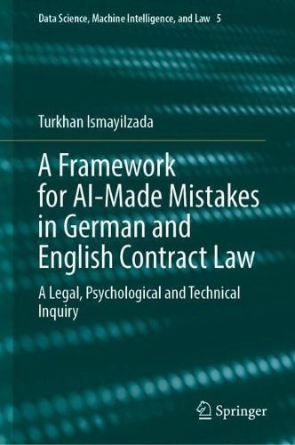 A Framework for AI-Made Mistakes in German and English Contract Law
