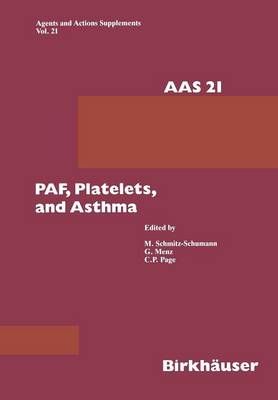 PAF, Platelets, and Asthma By M. Schmitz-Schumann, Menz, Page