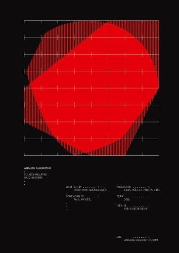 Analog Algorithm By Paul McNeil 9783037785935 (Paperback)