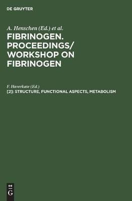 Structure, functional aspects, metabolism By Haverkate, F. (Hardback)