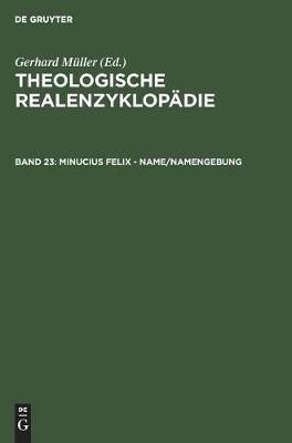 Minucius Felix - Name/Namengebung 9783110138528