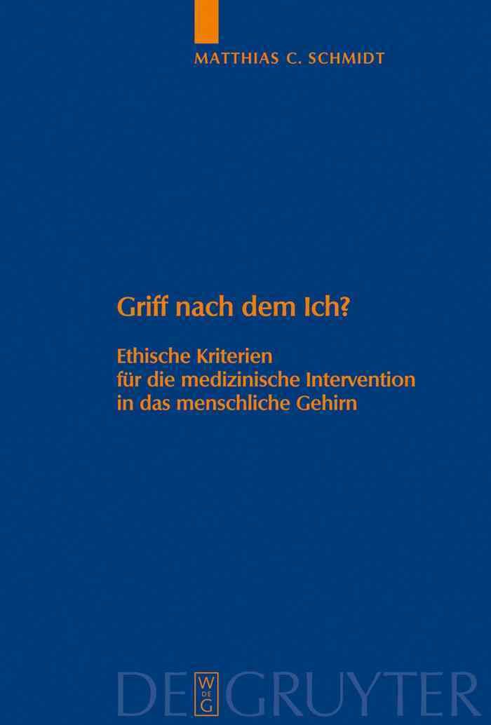 Griff nach dem Ich? By Schmidt, Matthias C. 9783110208177 (Hardback)
