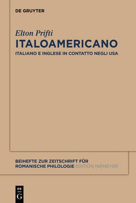 Italoamericano By Prifti, Elton 9783110482096 (Paperback)