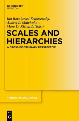Scales and Hierarchies By Malchukov, Andrej 9783110555417 (Paperback)
