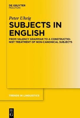 Subjects in English By Uhrig, Peter 9783110587258 (Hardback)