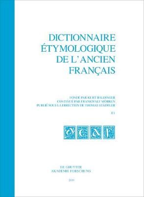 Dictionnaire étymologique de l'ancien français (DEAF) A - Z Dictionnaire étymologique de l'ancien francais (DEAF). Buchstabe E Dictionnaire ...