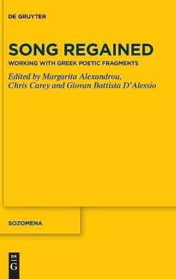 Song Regained By No Contributor 9783110710960 (Hardback)