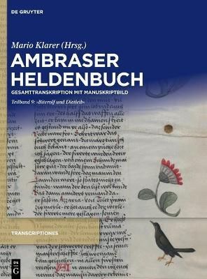 ,Biterolf und Dietleib' By No Contributor 9783110718973 (Hardback)