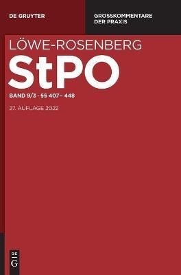 §§ 407-448 By No Contributor 9783110765502 (Hardback)
