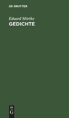 Gedichte By Mörike, Eduard 9783112347577 (Hardback)