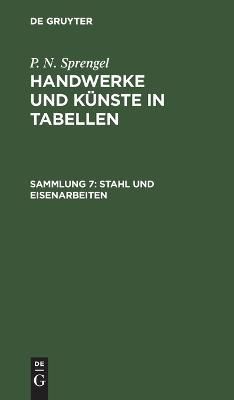 Stahl Und Eisenarbeiten By Sprengel 9783112634073 (Hardback)