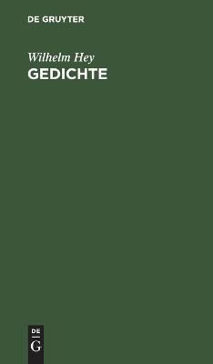 Gedichte By Hey 9783112639252 (Hardback)