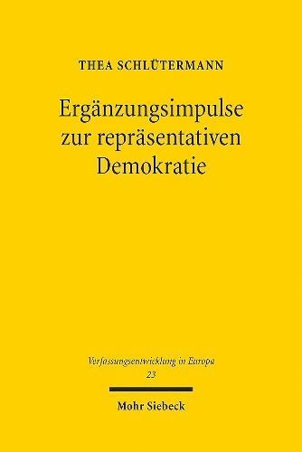Ergänzungsimpulse Zur Repräsentativen Demokratie 9783161628047