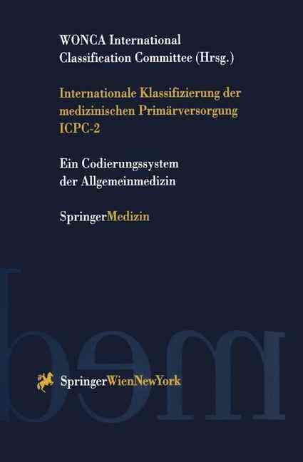 Internationale Klassifizierung Der Medizinischen Primärversorgung ICPC-2