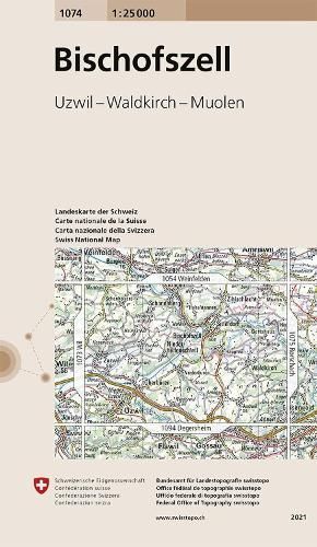 Bischoszell 9783302010748 (Sheet map)