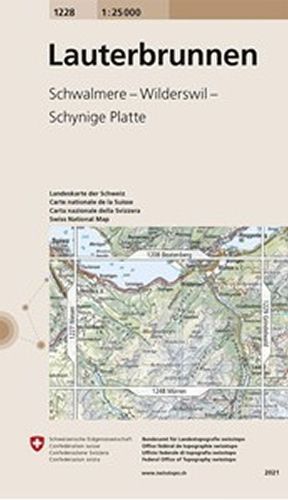 Lauterbrunnen 9783302012285 (Sheet map, folded)