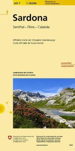 Sardona 9783302302478 (Sheet map)
