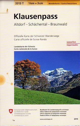 Klausenpass 9783302333137 (Sheet map, folded)