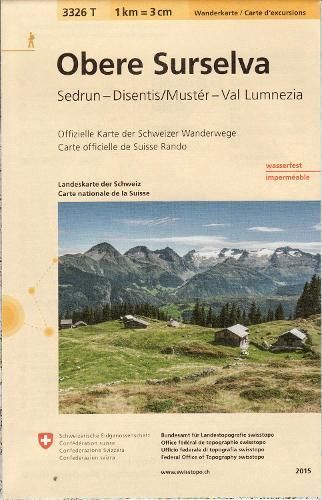 Obere Surselva 9783302333267 (Sheet map, folded)