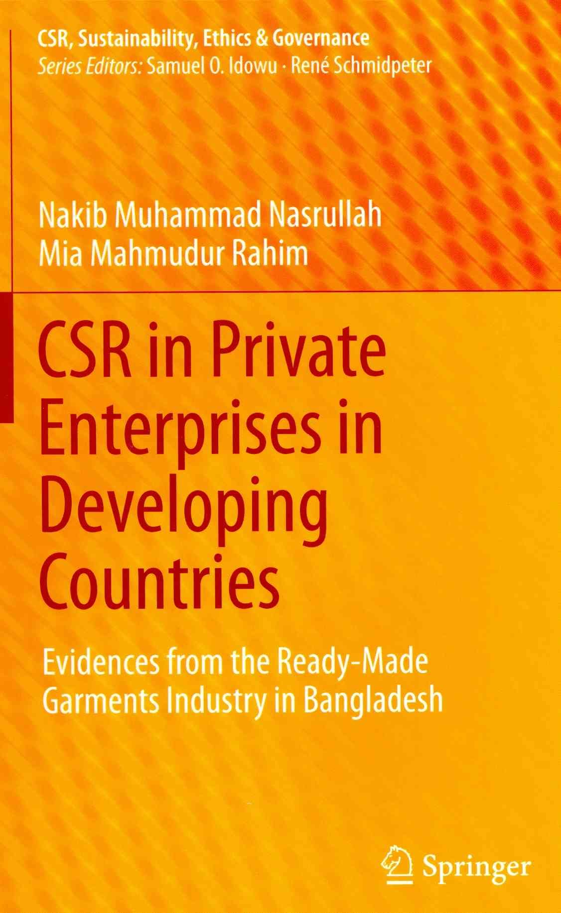 CSR in Private Enterprises in Developing Countries 9783319023496